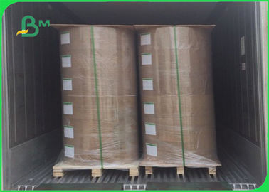 PE Coated Kraft Paper Roll Brown Paper 50g Base Paper + 10g PE For Packaging