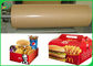 Eco - Friendly FDA Food Grade Single Side PE Coated Paper Roll For Wrapping Food