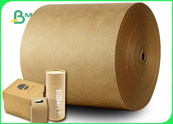 230gsm 100% Virgin Brown Kraft Paper For Tea Box Good Tensile Strength