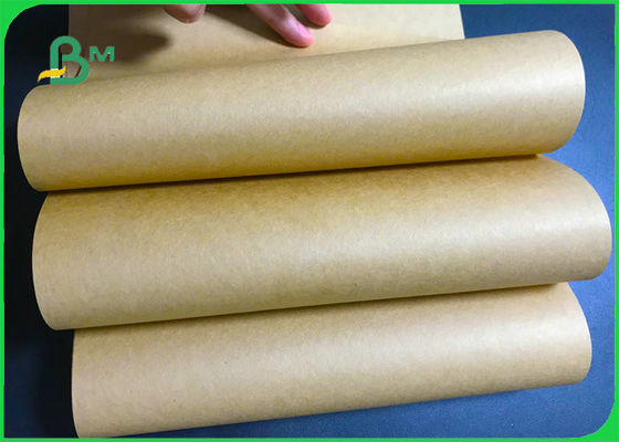 70grams 80grams Durable Brown Kraft Paper For Food Packaging
